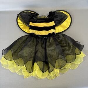 Koala Kids Costume Baby Girls 4T 5T Bumble Bee Halloween Black Yellow Dress